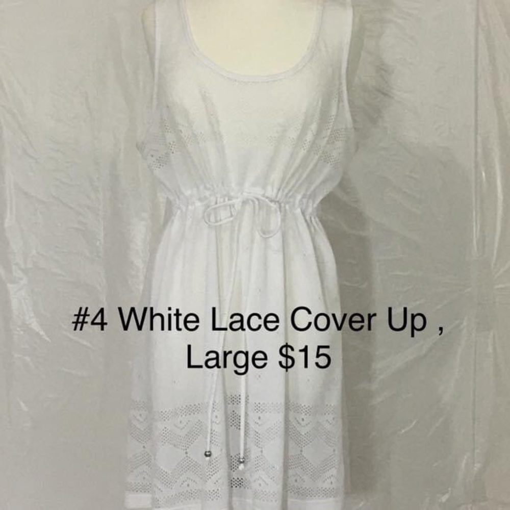 Lace swimsuit cover up